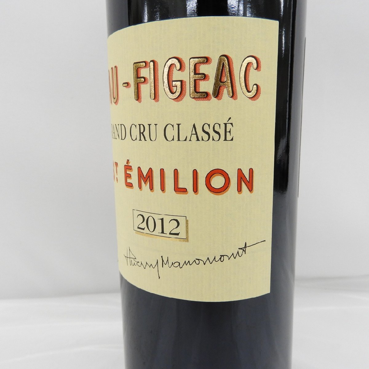 飲料 ト酒 未開栓 ワイン CHATEAU FIGEAC 1976 シャトー フィ