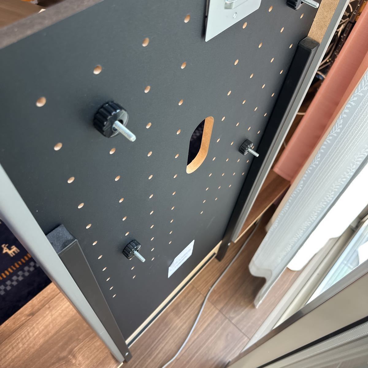 朝日木材加工 壁寄せ テレビ台 WG style 40~65型 幅120㎝ ブラウン 