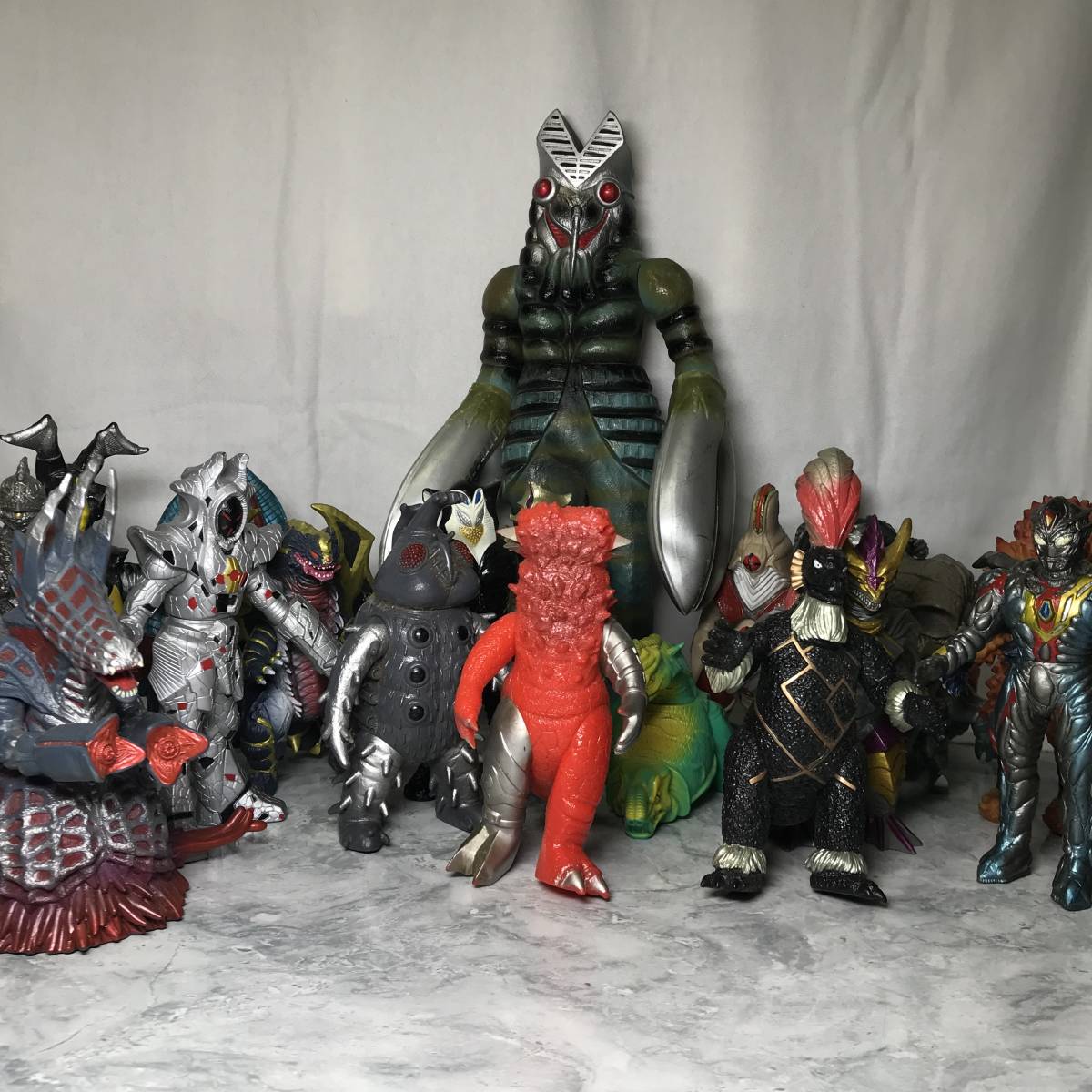 バルタン星人 身長37cm 改造パンドン他 ウルトラマン怪獣シリーズ