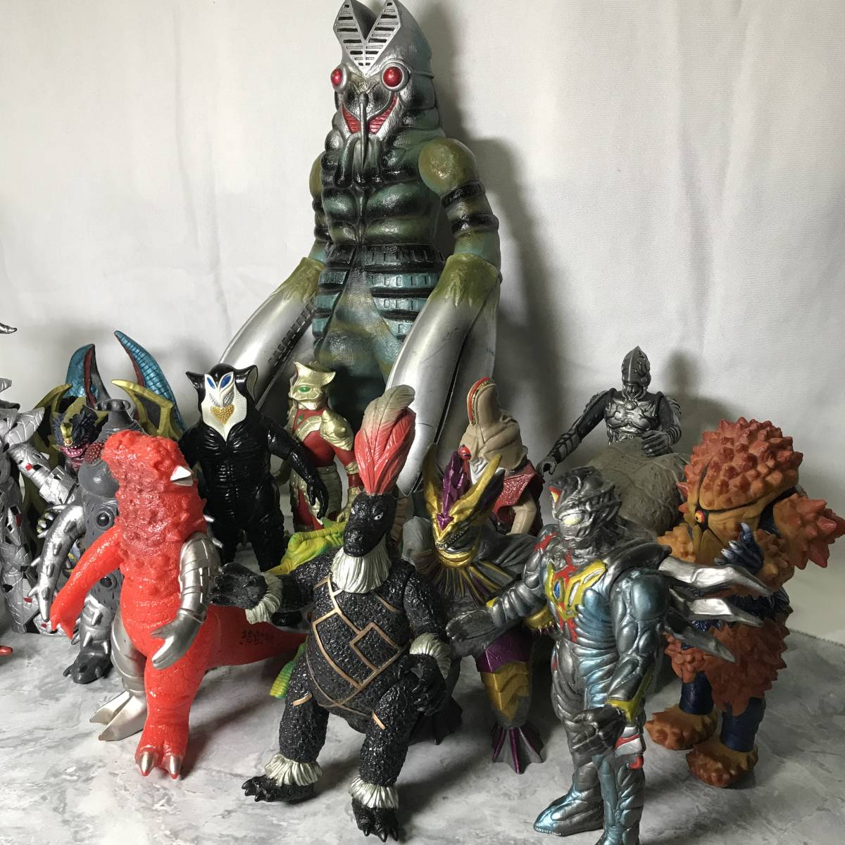 バルタン星人 身長37cm 改造パンドン他 ウルトラマン怪獣シリーズ