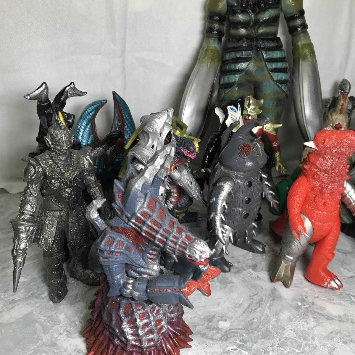 バルタン星人 身長37cm 改造パンドン他 ウルトラマン怪獣シリーズ