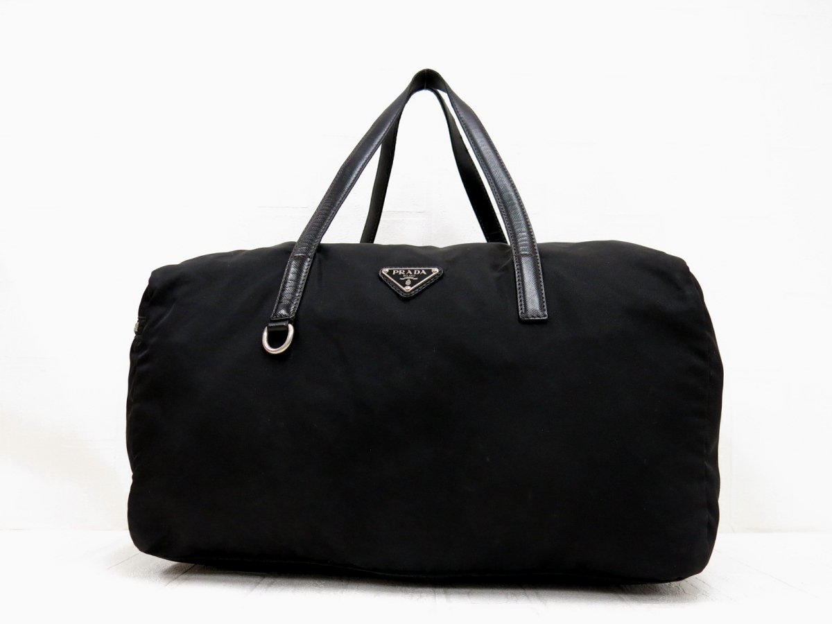 プラダ PRADA Re-Nylon ナイロン xサフィアーノレザー サフィアーノ 