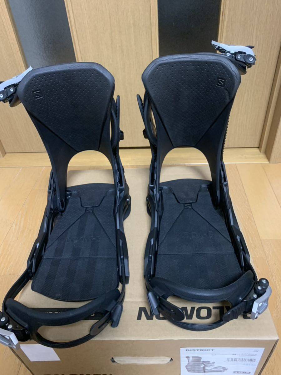 SALOMON DISTRICT 22-23 ビンディングM ホワイト⁄ブラック SALOMON