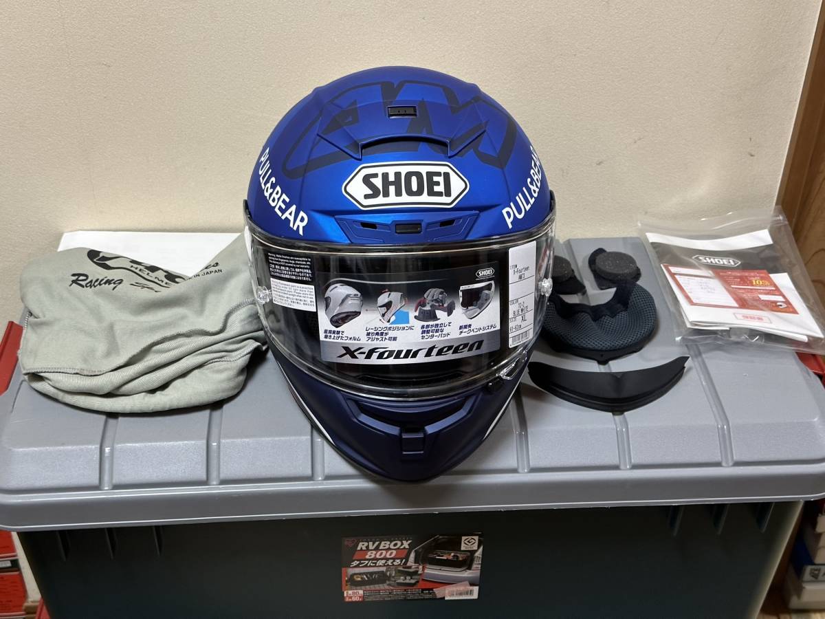 SHOEI X-Fourteen AM73 XL ショウエイ X-14 アレックス・マルケス SHOEI X-Fourteen AM73 XL ショウエイ X-14 アレックス・マルケス