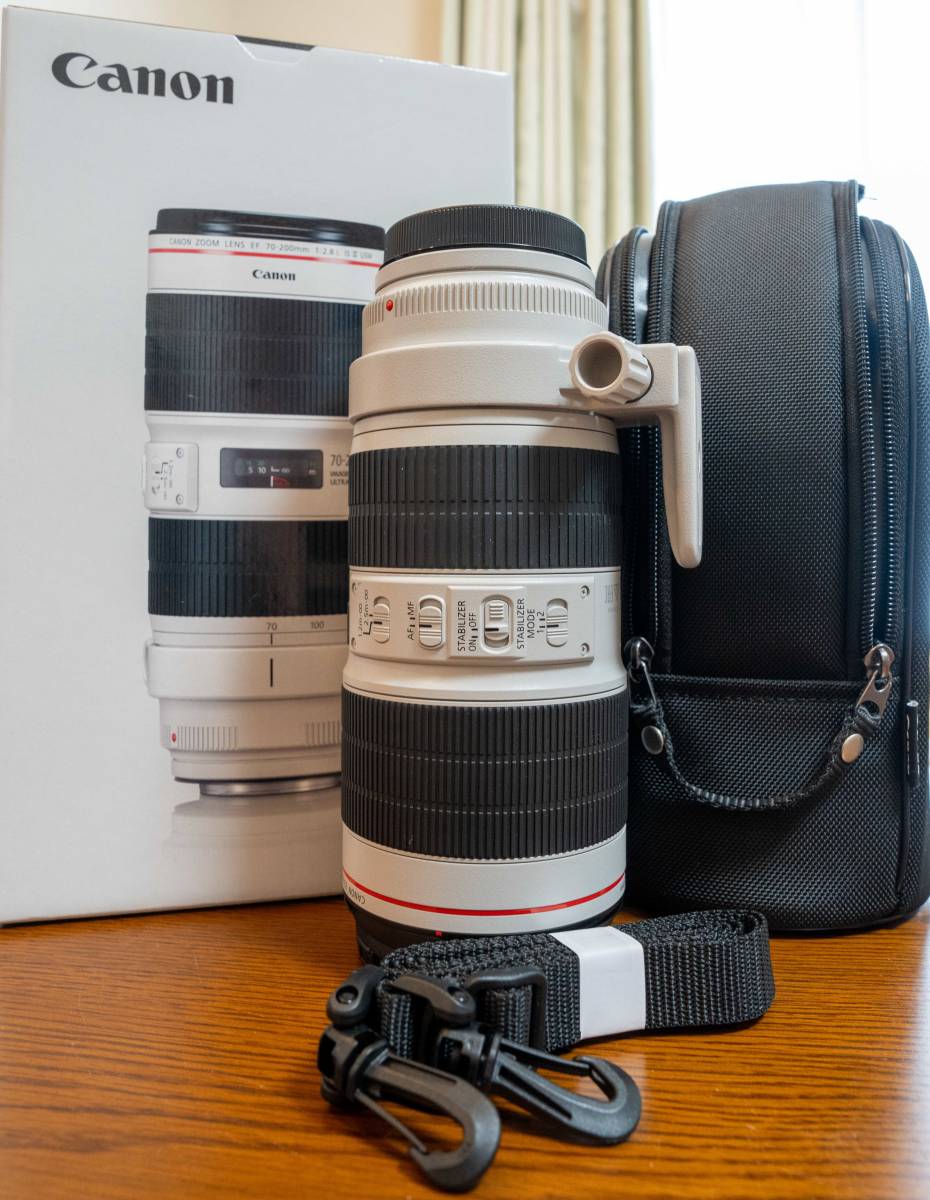 キヤノン CANON EF70-200mm F2.8 L IS III USM おまけフィルター付 レンズ 望遠