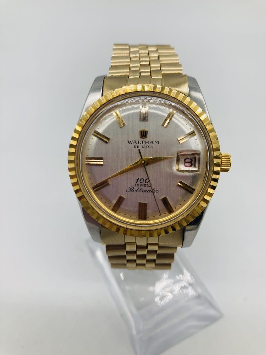 稼動品】WALTHAM ウォルサム ロールマチック デイト cal.100 【公式通販】