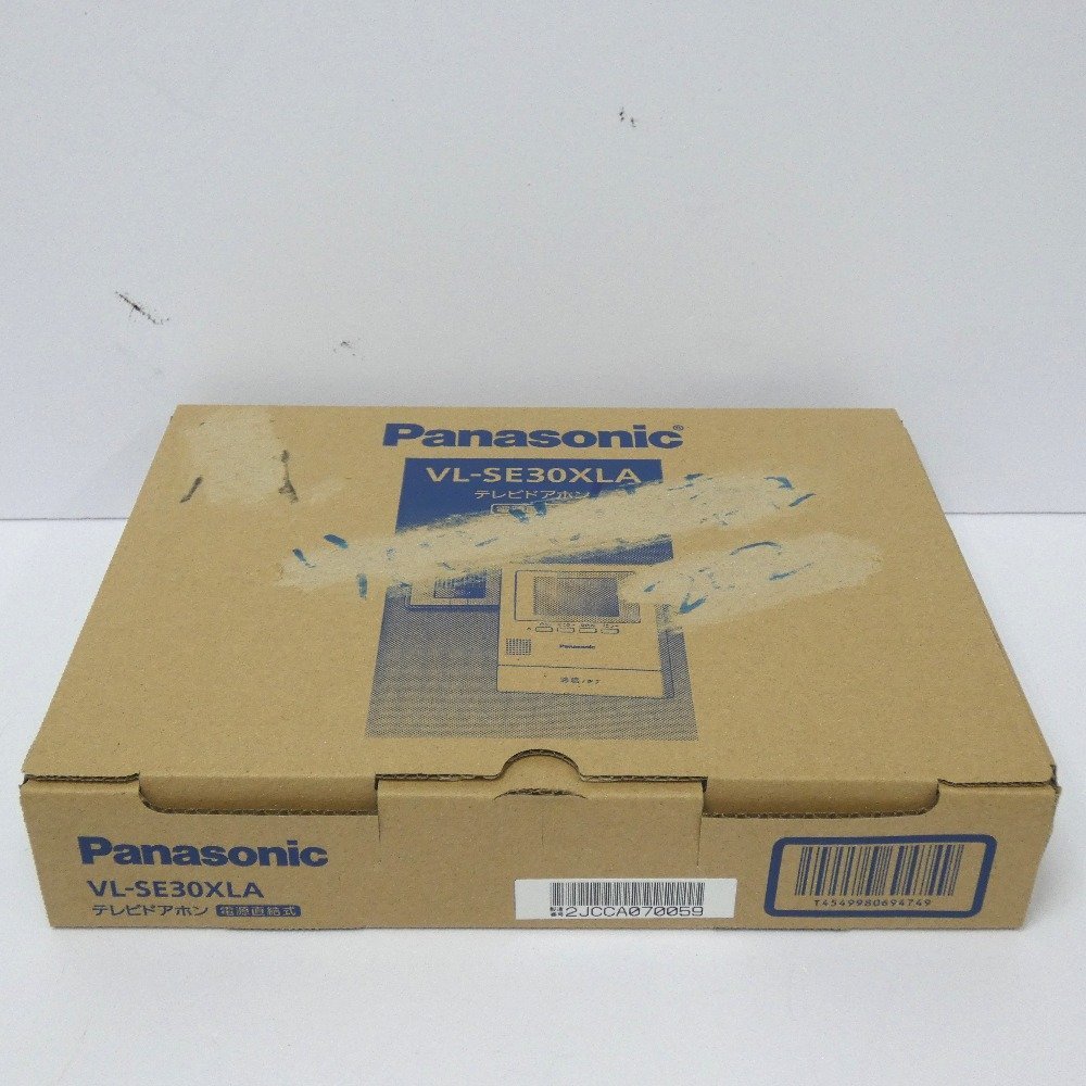 Dz780721 パナソニック テレビドアホン 電源直結式 VL-SE30XLA Panasonic 未使用品・箱ダメージ有