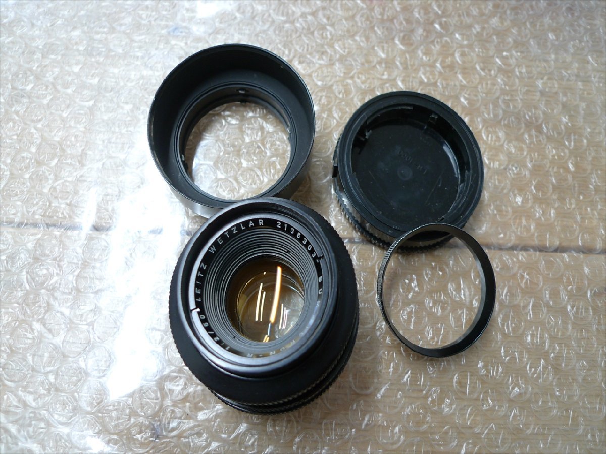 現状品 LEICA SUMMICRON R 50mm F2 ライカ ズミクロン Ｒ LEITZ WETZLAR ライツ GERMANY ドイツ製 管理702