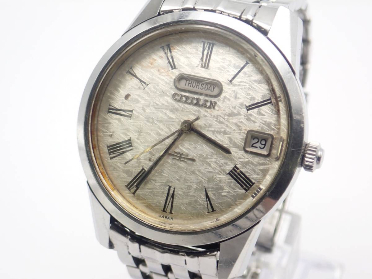 1円 稼働品 CITIZEN シチズン Chrono Master ACSS 3014-Y クロノ 