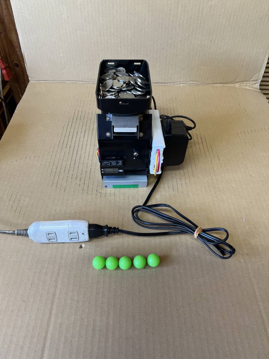 メダル計数機 コイン計数機 家庭用電源 研磨ボール付 メダル計数機 研磨