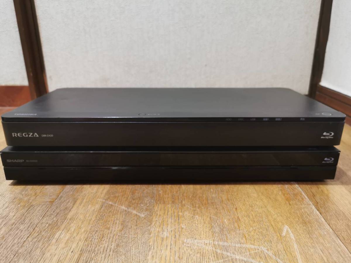ブルーレイレコーダー SHARP BD-NW520 REGZA DBR-Z420