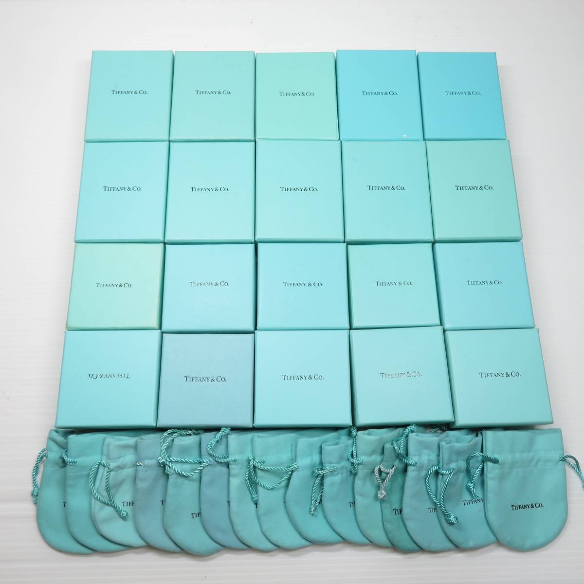 ティファニー アクセサリーケース20個 保存袋15枚セット №2（8/29