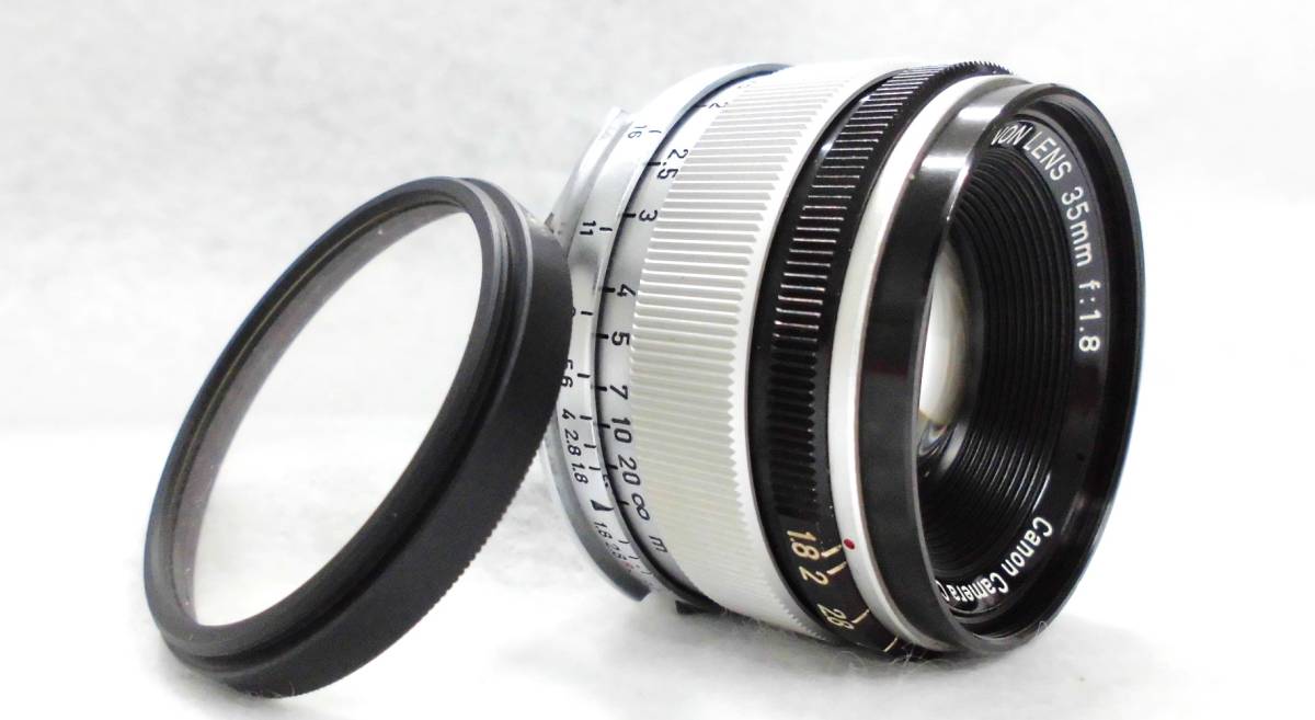 Canon 35mm F/1.8 ライカL39マウントレンズ整備済1 【公式通販】
