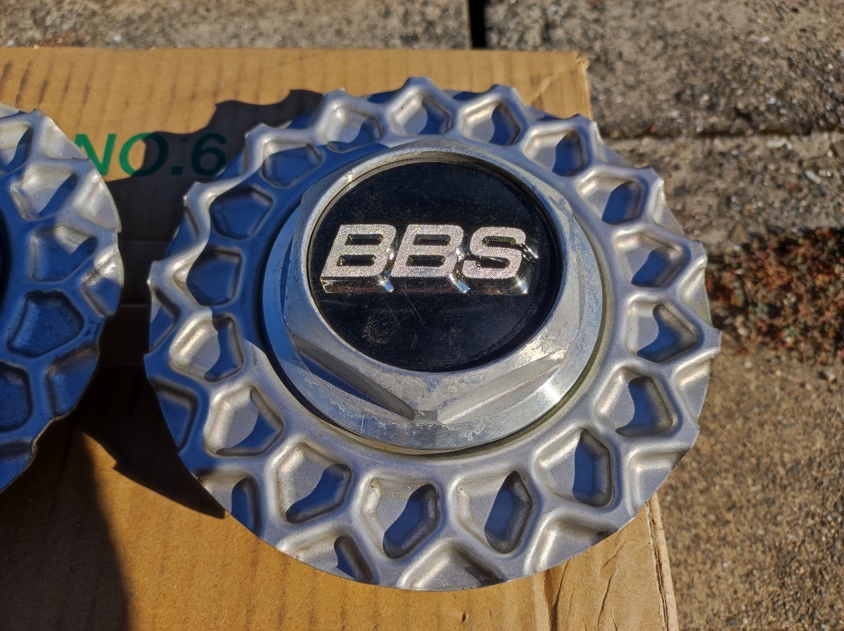 ☆ BBS 当時物 ネジ式 センターキャップ ホイールキャップ RS 16インチ 