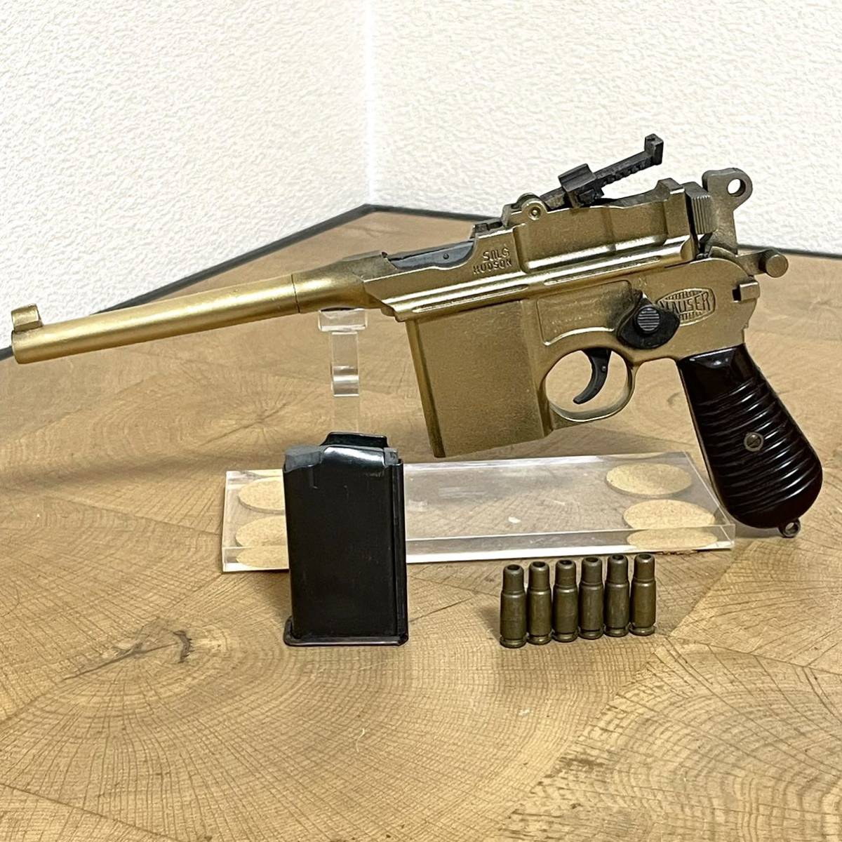 ハドソン] 南部十四年式拳銃 後期型 N-1 金属モデルガン 再塗装