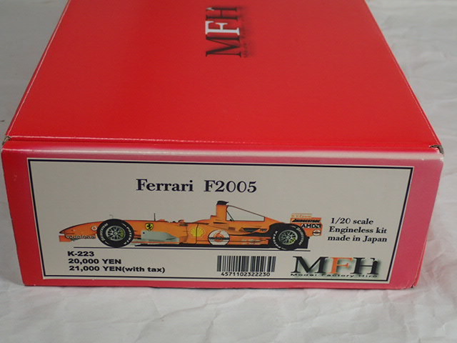 MFH 1/20 フェラーリ F2005 モデルファクトリー ヒロ Ferrari F1