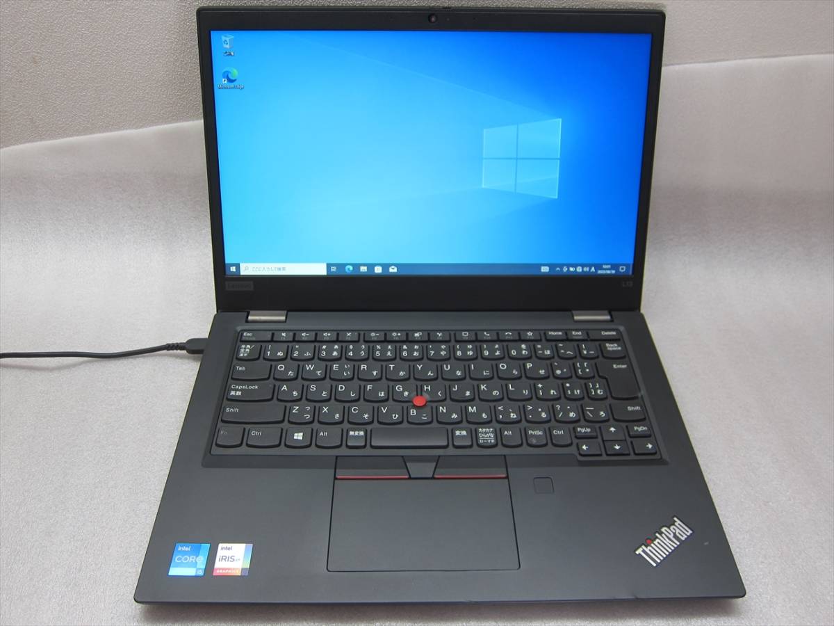 ジャンク品Lenovo ThinkPad L13 Core i5-1135G7/8GB/SSD512GB/13.3型