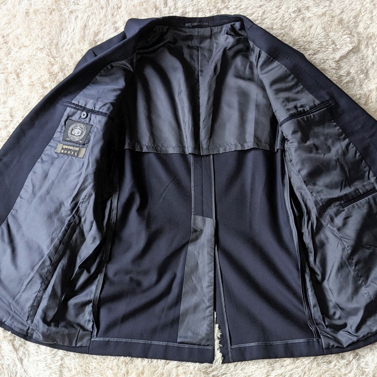 極美品 ジェイプレス J.PRESS 紺ブレ テーラード ジャケット ブレザー