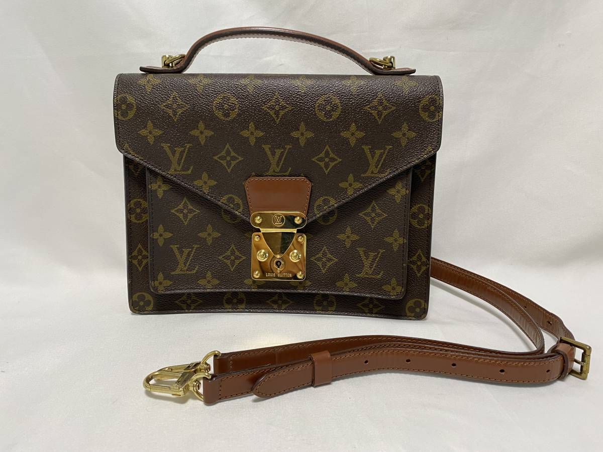 美品 LOUIS VUITTON モノグラム モンソー 2way ハンドバッグ LOUIS VUITTON モンソー26 超美品 布袋付 6bb2615ルイヴィトン ルイ
