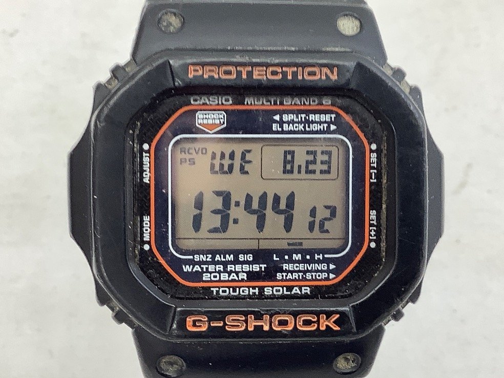 【中古】カシオ G-SHOCK Gショック タフソーラー 電波受信 電波ソーラー マルチバンド6 Bluetooth搭載 腕時計 GMW-B5000-1JF CASIO について
