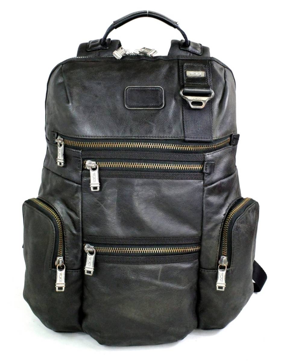 TUMI・トゥミ 92681DH2 BRAVO レザー『ノックス』バックパック BK 935853