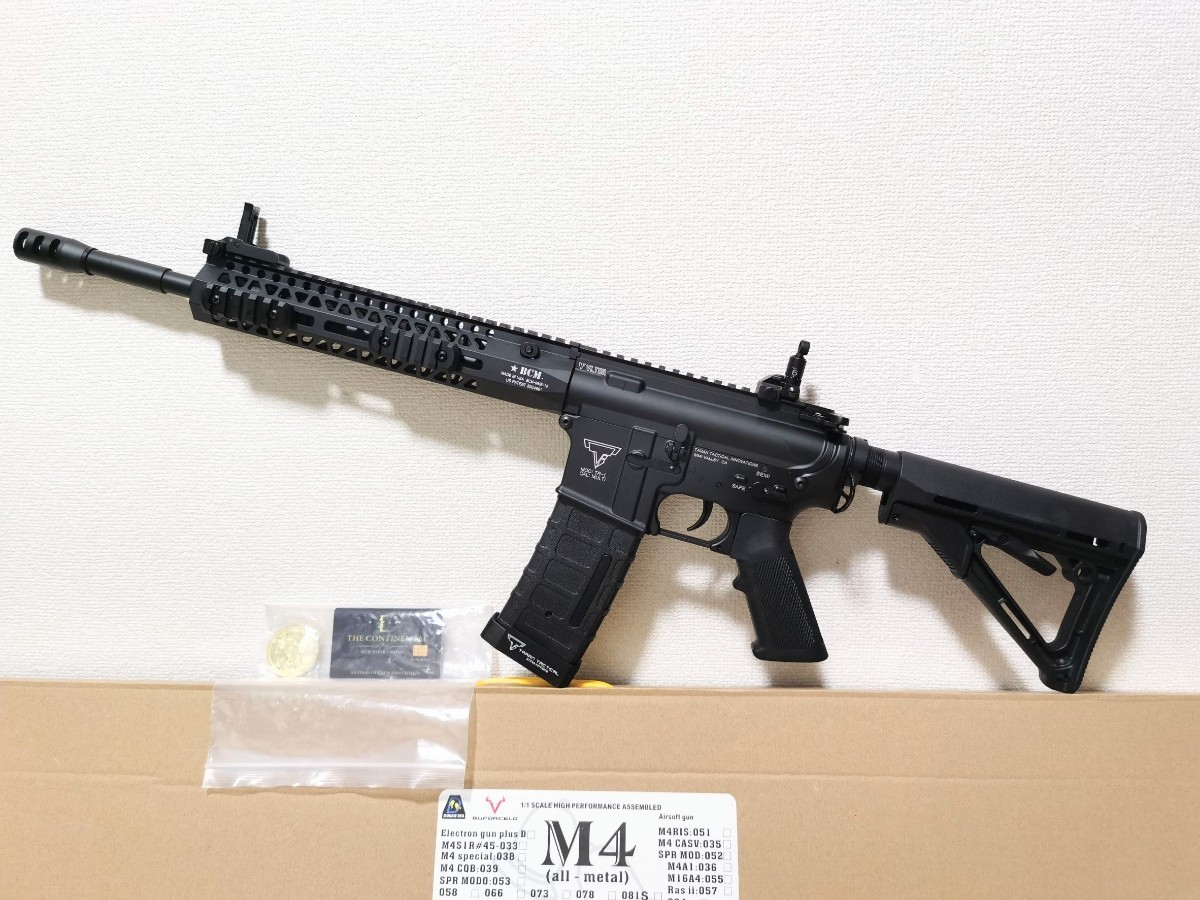 TTI BCMカスタム タランタクティカル AR-15 ジョン・ウィック　M4フルメタル電動ガン DOUBLE BELL