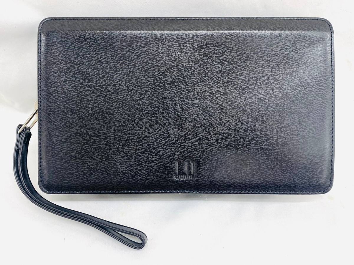 H330*0.5 美品 dunhill ダンヒル セカンドバッグ クラッチバッグ