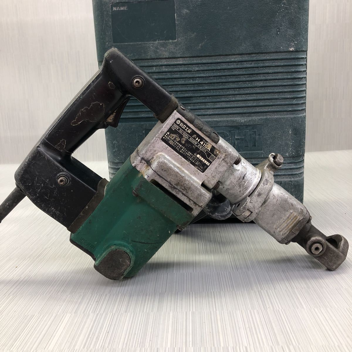 □ C-45 HITACHI 日立 H41SA 電動ハンマー 電動工具 ハンマードリル 