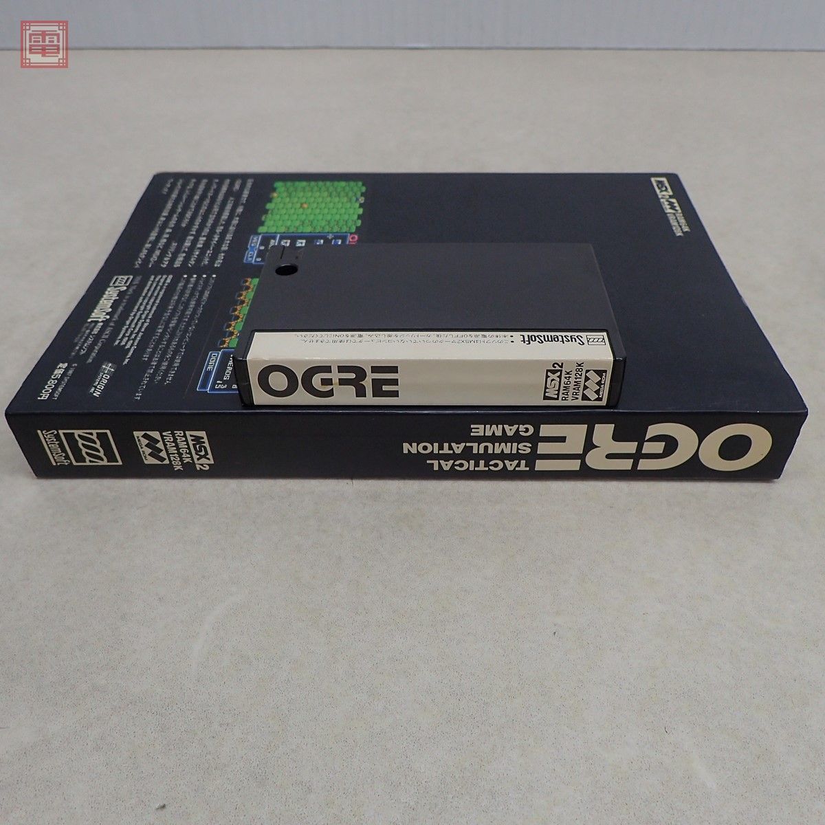 OGRE 公式通販 MSX MSX2 美品箱なしOGRE ROM オーガ systemsoft 動作