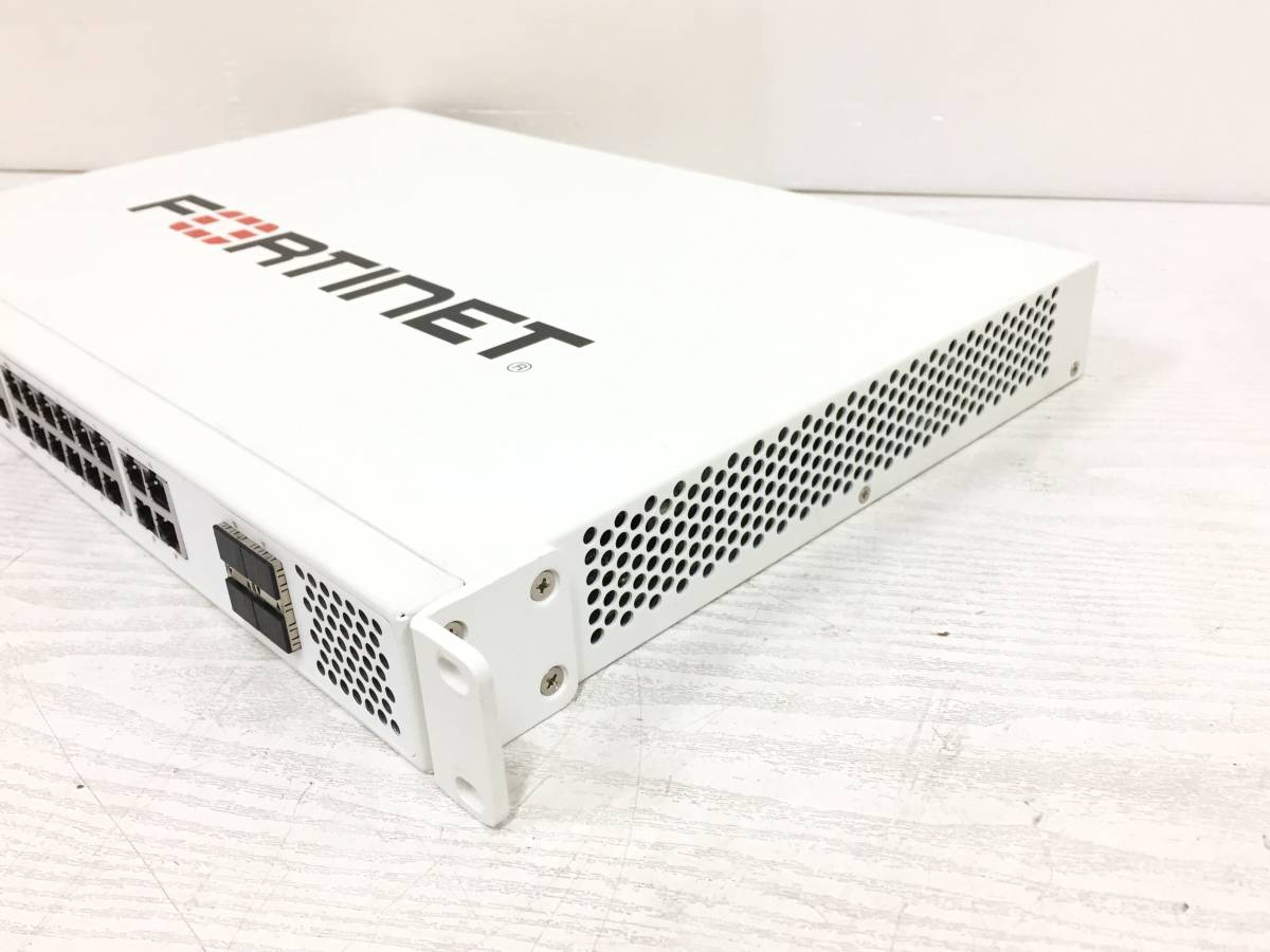 〇FORTINET Fortigate-200E FG-200E ファイアウォール ケーブル付属 動作品