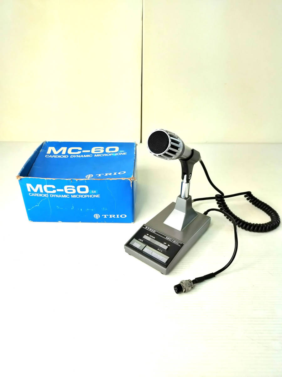 KENWOOD ケンウッド スタンドマイク MC-60 無線機 元箱付 KENWOOD MC