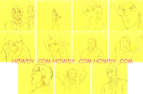 MONSTER☆モンスター ラフ原画セット Z22