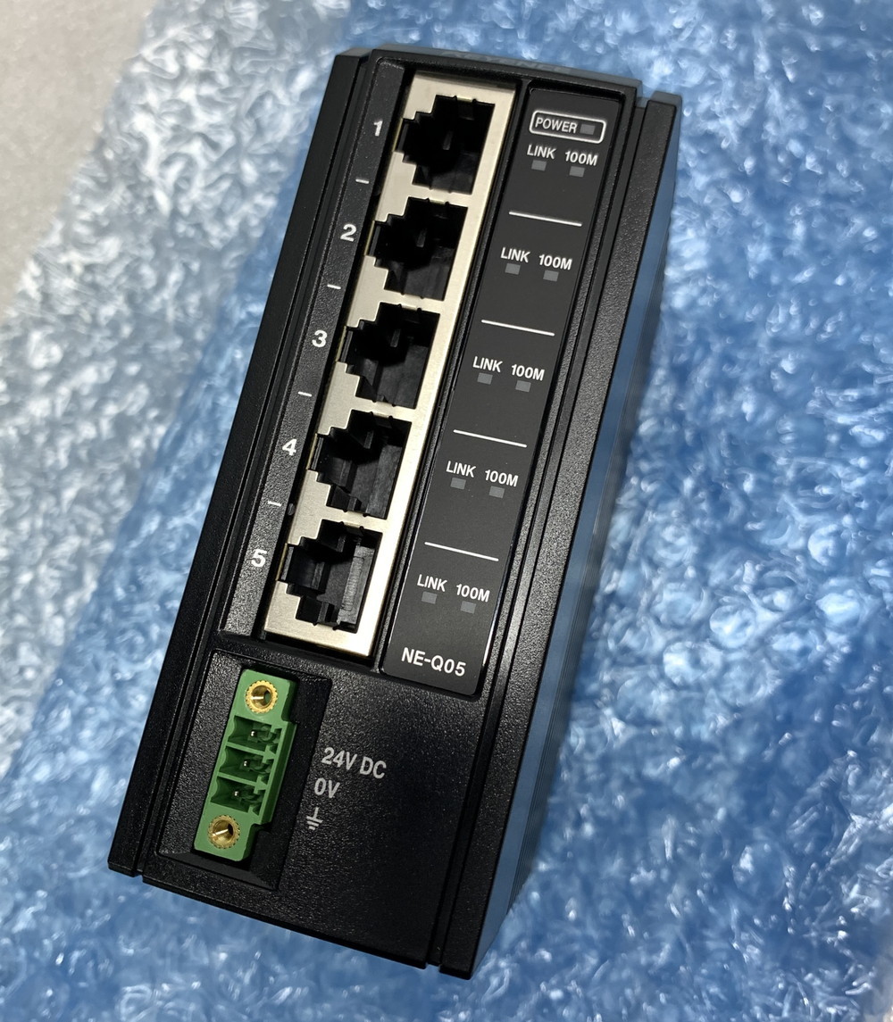 EtherNet⁄IP™-compatible Ethernet switch - NE-Q05 | KEYENCE America