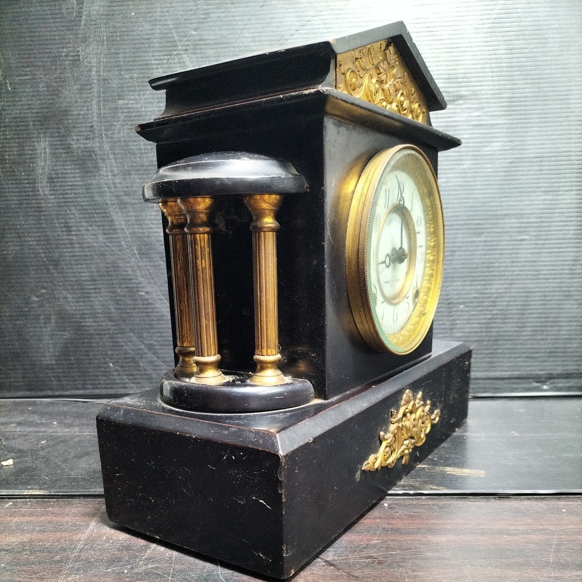 SEIKOSHA 昭和レトロ アンティーク 置時計 TRADE S MARK 鍵無し