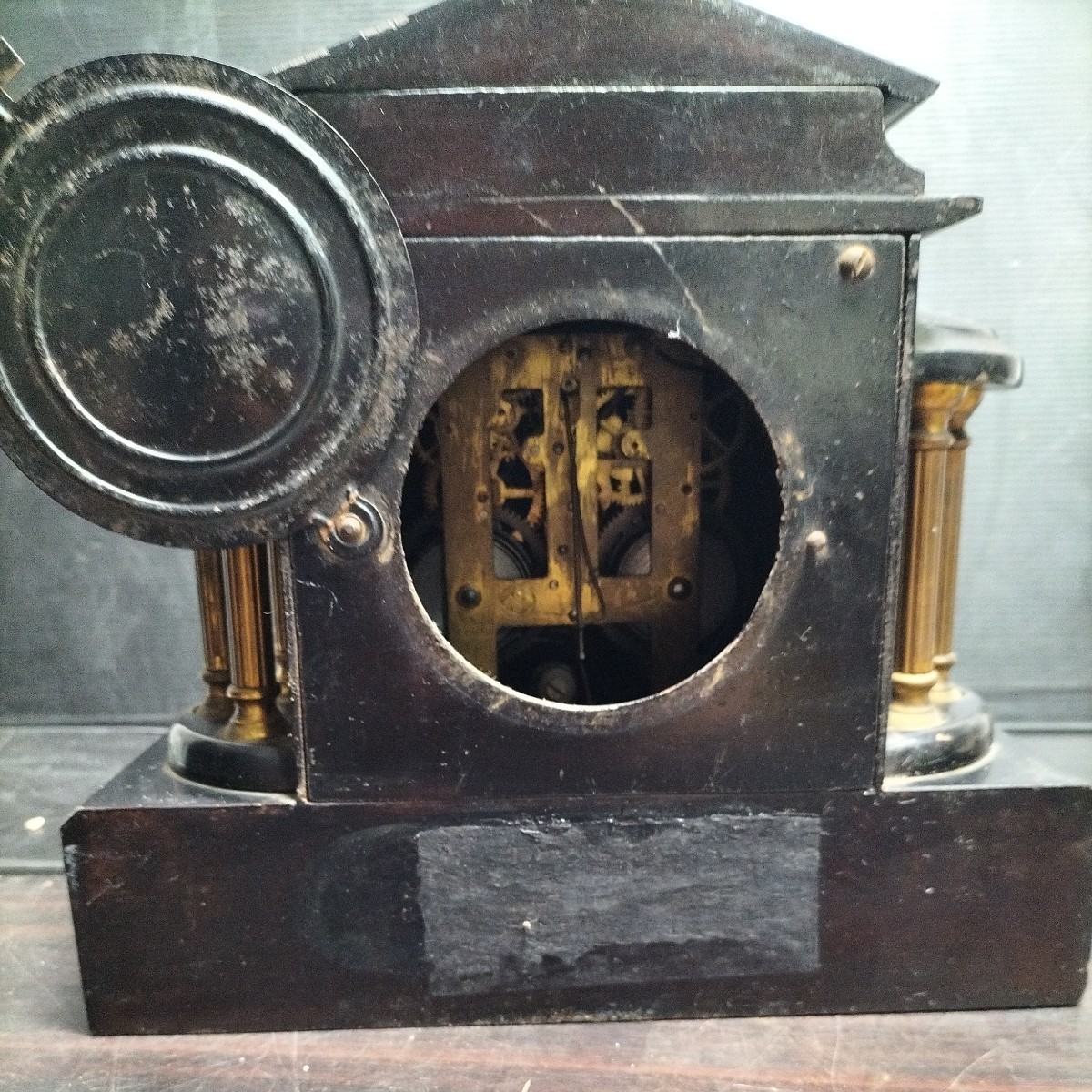 SEIKOSHA 昭和レトロ アンティーク 置時計 TRADE S MARK 鍵無し