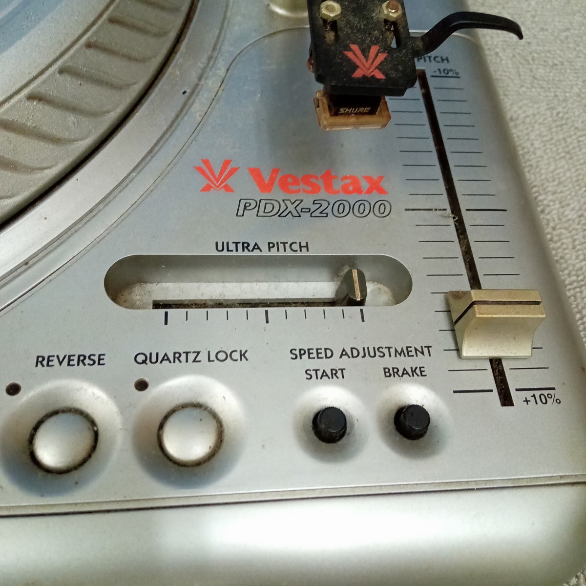 曽我部8月No.36 Vestax ベス タックス ターンテーブル PDX-2000 動作