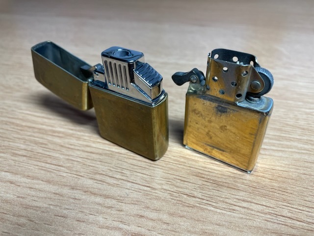 格安スタート ZIPPO ソリッドブラス オイルライター SOLID BRASS