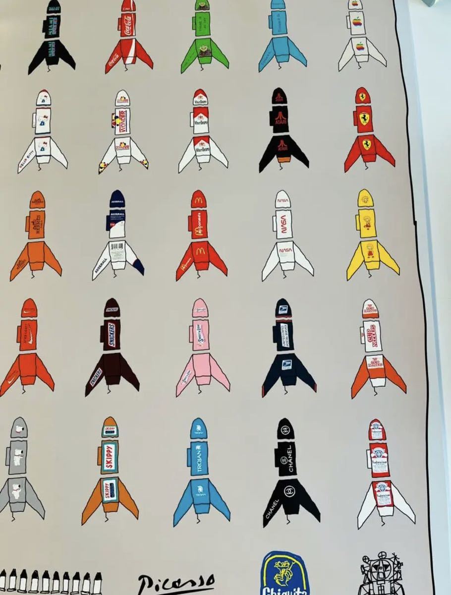 Tom Sachs トムサックス ポスター シルクスクリーン Nike 村上隆 KAWS  