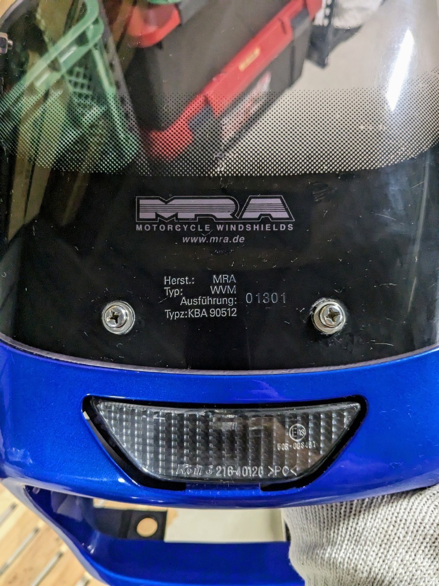 美品 希少 ZRX1200R 1100 400 純正 ビキニカウル MRAスクリーン 新品逆 
