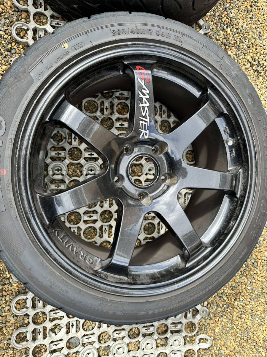 GP SPORTS GRAVITY ガルフレイム 17インチ 4本セット 8.5j+29 2本 9.5j 