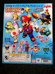 任天堂ボックスフィギュアコレクションスーパーマリオサンシャイン編全6種