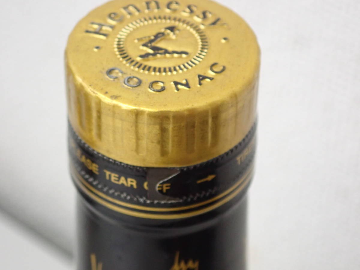 古酒）-2； ヘネシー Hennessy XO 金キャップ クリアボトル 700ml 40