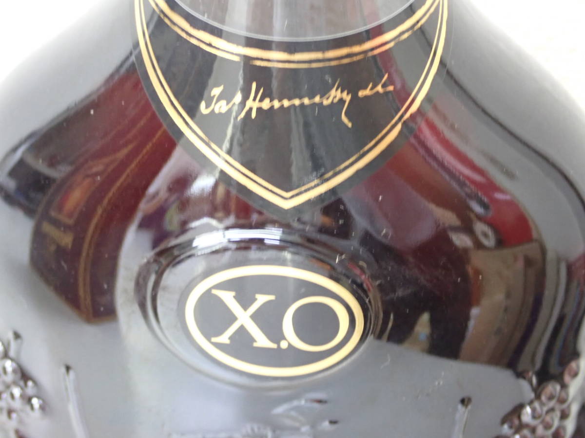 古酒）-2； ヘネシー Hennessy XO 金キャップ クリアボトル 700ml 40