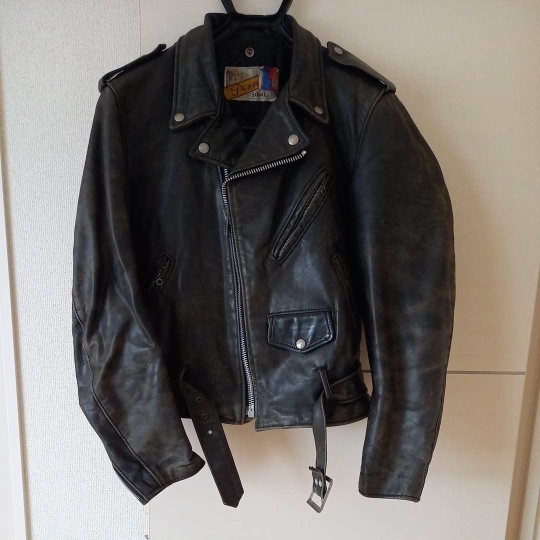 Schott ダブルライダース USA製 サイズ36 ライダースジャケット