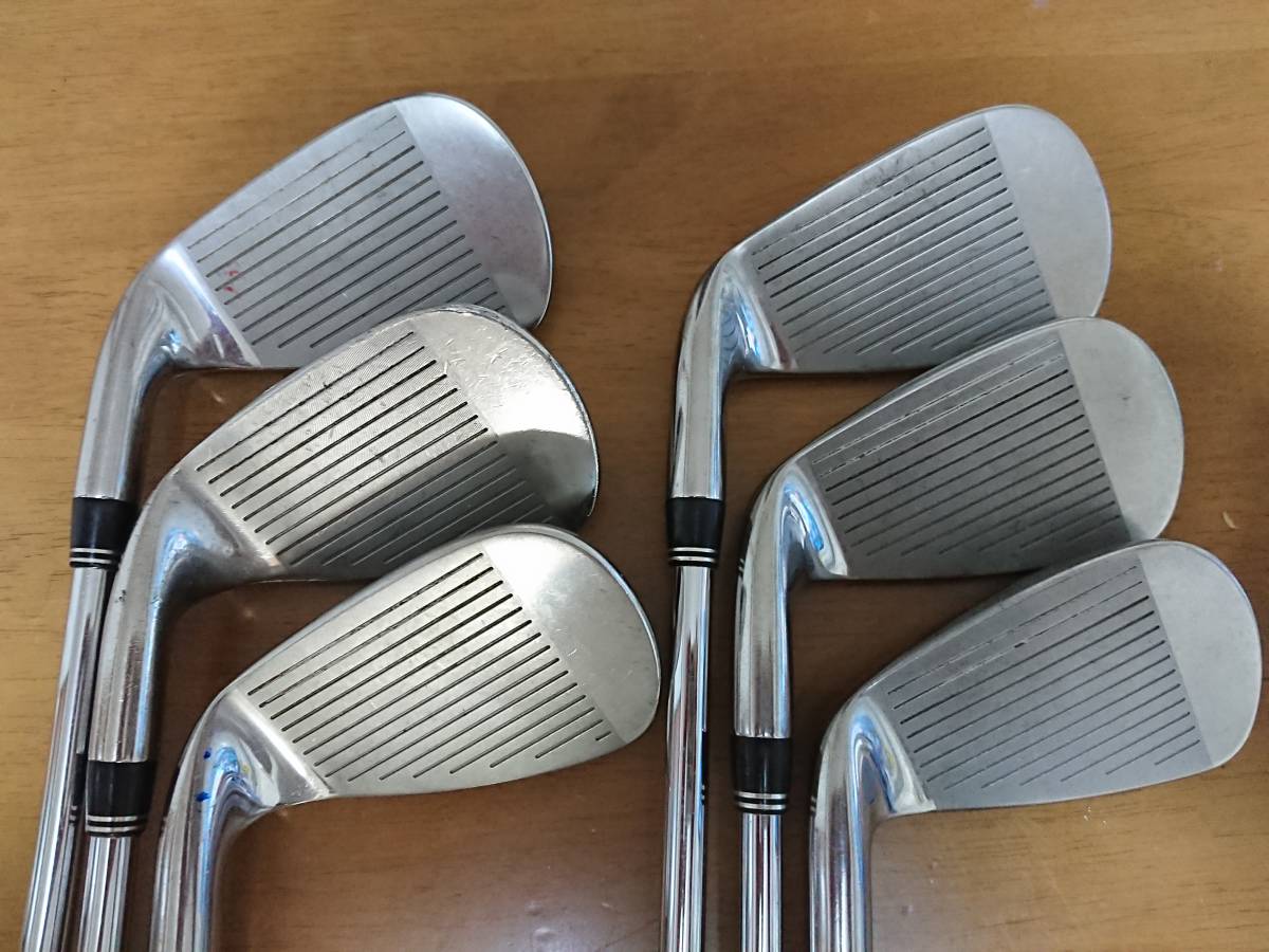 【良品】Brigeston ViQ アイアン 2012 6本セット 即決】ブリヂストン ツアーステージ ViQ 2012年 アイアン6本セット（5