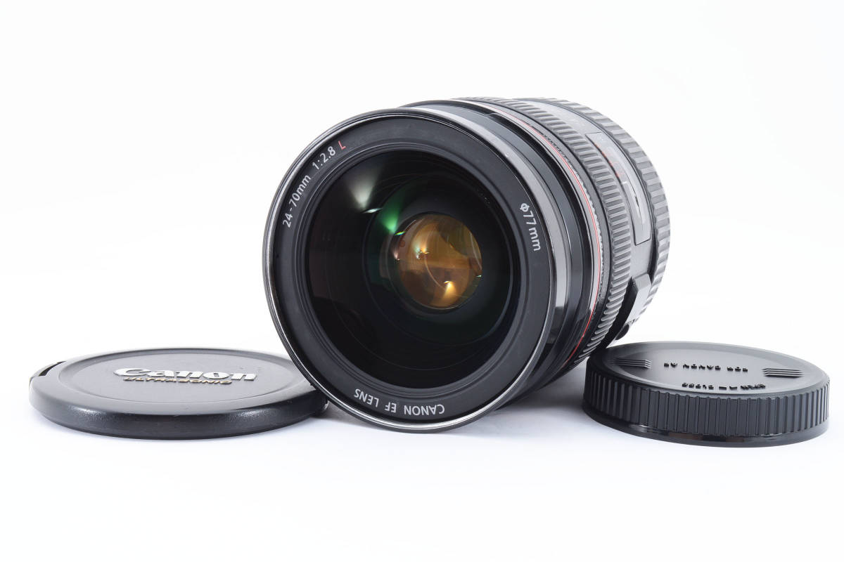 【光学美品】 キヤノン CANON EF 24-70mm F2.8 L USM 動作確認済み #1131
