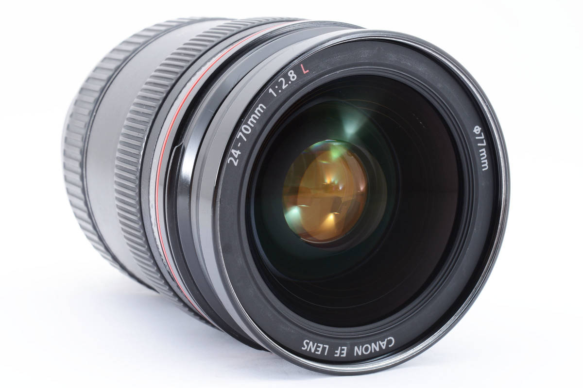 【光学美品】 キヤノン CANON EF 24-70mm F2.8 L USM 動作確認済み #1131