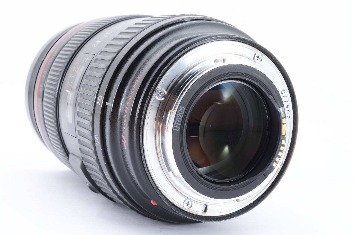 【光学美品】 キヤノン CANON EF 24-70mm F2.8 L USM 動作確認済み #1131
