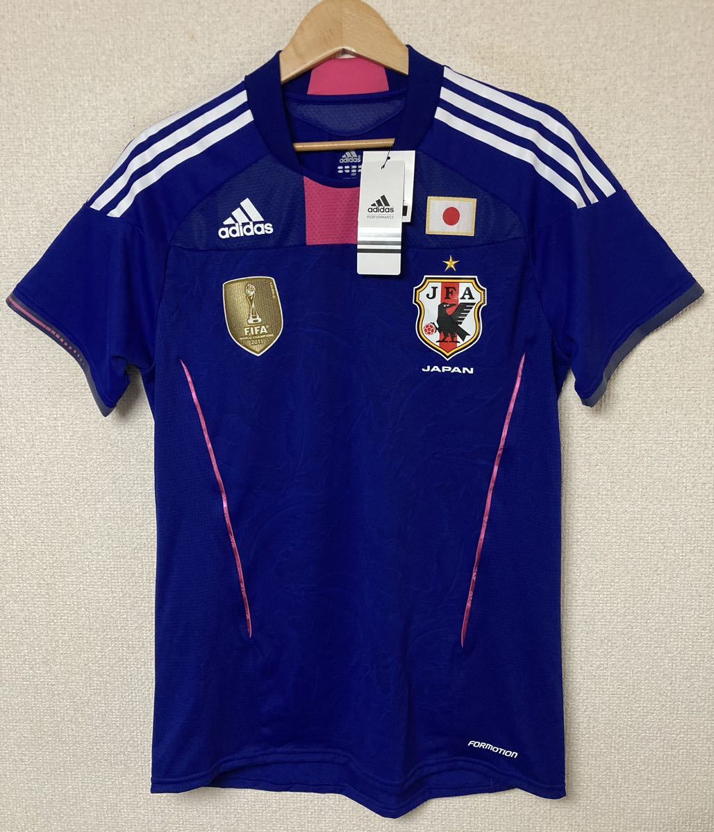 【新品未使用】2011 W杯 優勝 なでしこジャパン ユニフォーム　OTサイズ 新品タグ付 2011枚 限定品 サッカー女子日本代表 なでしこジャパン W杯