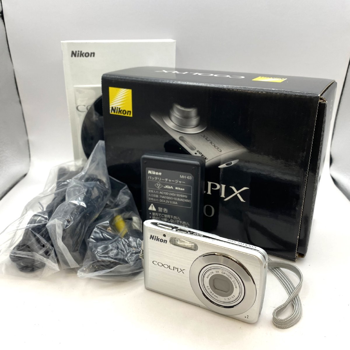 カメラ 希少品 Nikon COOLPIX SO1 レッド デジカメ 充電器あり